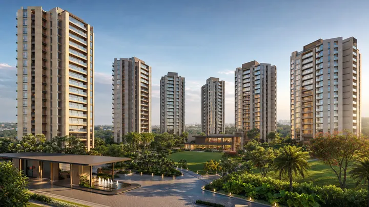 Lodha Hopefarm Whitefield tower elevation view