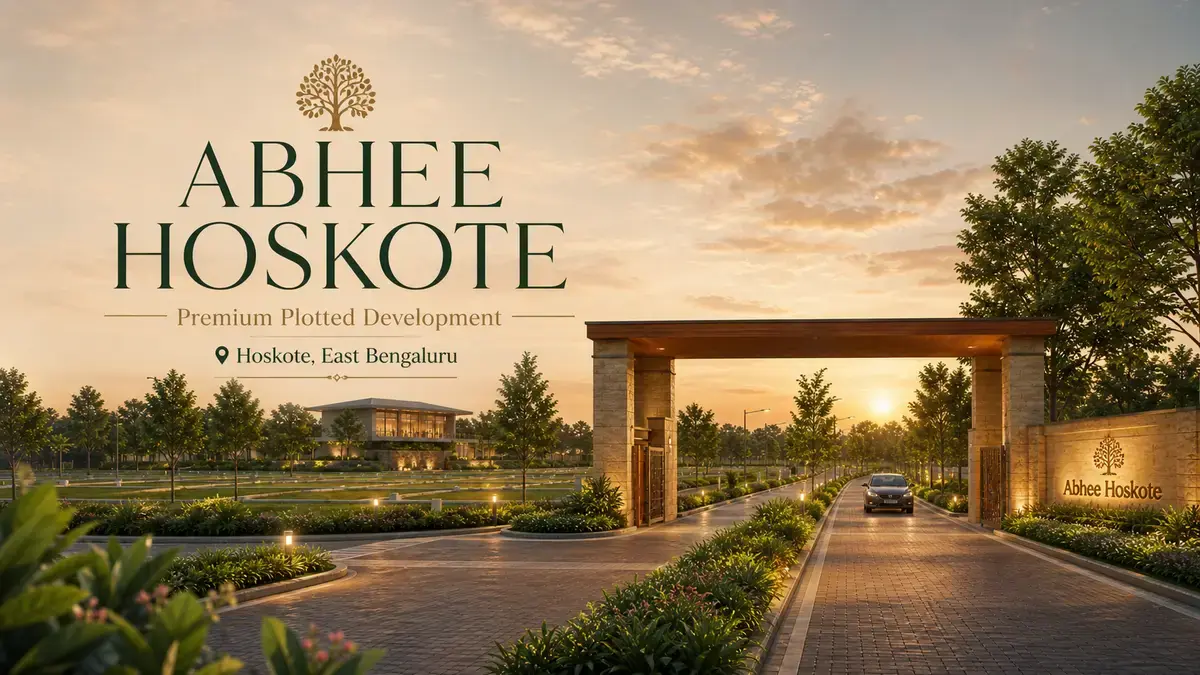 Abhee Hoskote project exterior reference image